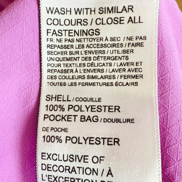 NWT Puma Women's Ripstop Pullover Relaxed Fit Wild Berry Lightweight Jacket Sz M - Picture 11 of 12